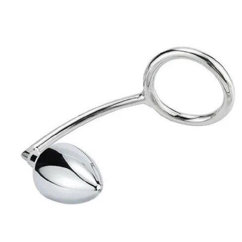 Cock DiscreetChoice 4663 with Anal Set Hook Steel Ring Stainless 0630